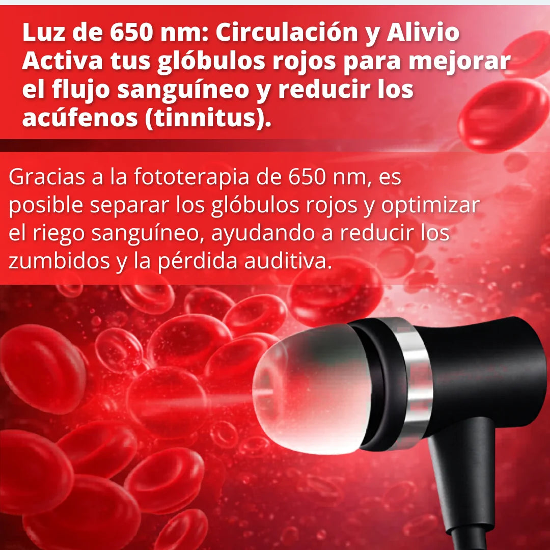 NAZUV dispositivo auditivo para tinnitus