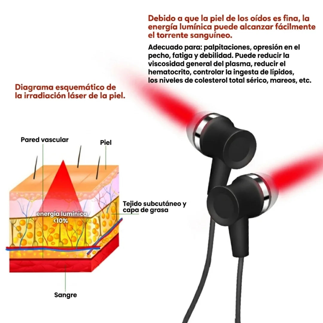 NAZUV dispositivo auditivo para tinnitus