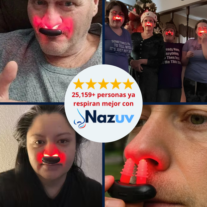 NAZUV Dispositivo de fototerapia con luz roja
